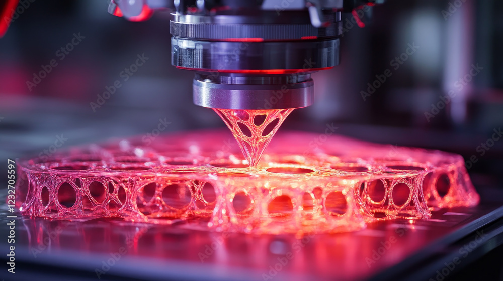 Poster bioprinter creating vascular structures with precision and light
