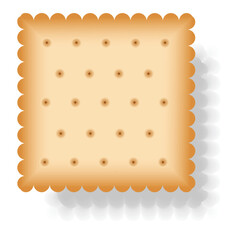 biscuit cookies single vector design. biscuit cookies sign. isolated symbol illustration