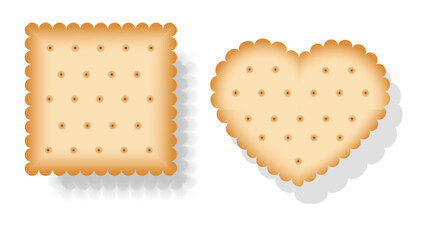 biscuit cookies set vector design. biscuit cookies sign. isolated symbol illustration