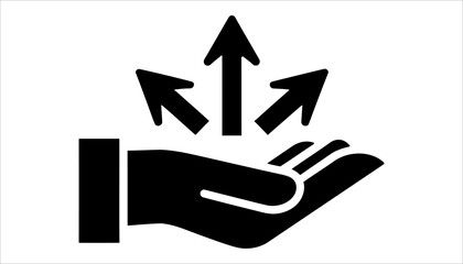 Decision icon vector illustration