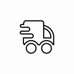 delivery services icon sign vector