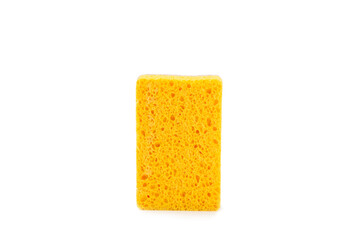 Colorful dish sponges isolated on white background. Kitchen sponge. Cleaning concept, cleaning service. Dishwashing liquid with clean and dirty dishes plate. Place for text, copy space.Wash the dishes