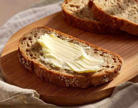 Pan con mantequilla