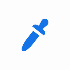 color pick icon sign vector