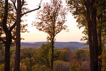 Scenic Drone Shot of Mountains