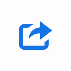 move externally icon sign vector