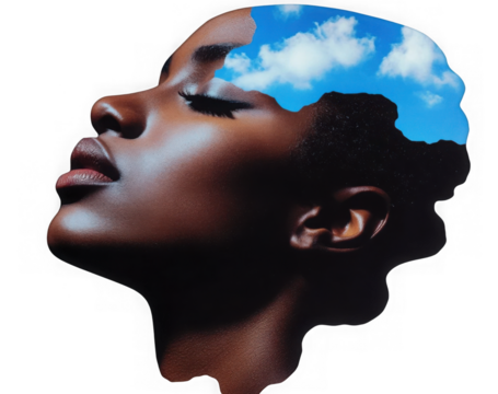 PNG Fshion photography portrait advertisement.