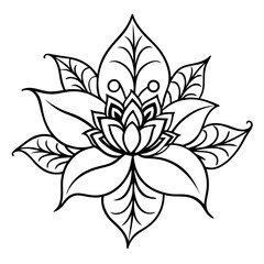 Floral decorative elements
