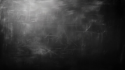 A textured black surface with fine white scratches, creating a unique and versatile background.