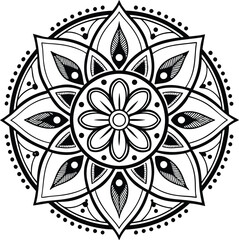 Intricate Mandala Masterpieces , Exquisite Patterns of Art and Symmetry