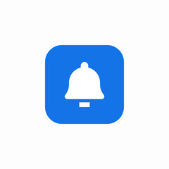 notification app mobile icon sign vector