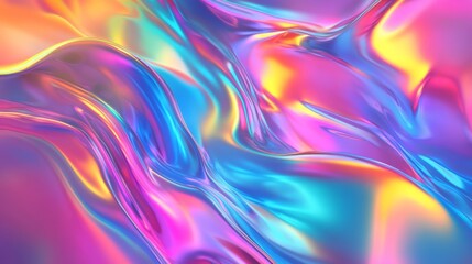 Naklejka premium Stunning Abstract Liquid Gradient Design
