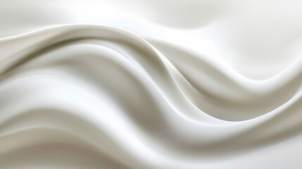 Obraz premium Elegant White Fabric Texture: A Luxurious Drape