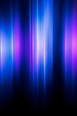 Futuristic Neon Light Streaks. Vibrant Glow Background