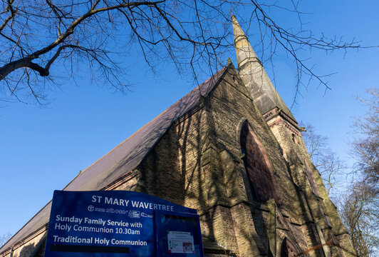 St Mary's Church in Wavertree, Liverpool, UK