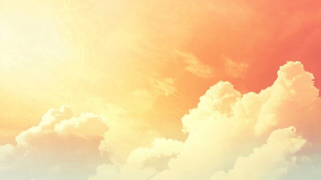 Stunning Pastel Cloudscape: Colorful Sky View