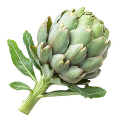 Obraz premium Artichoke Vegetable Produce isolated on a white transparent background