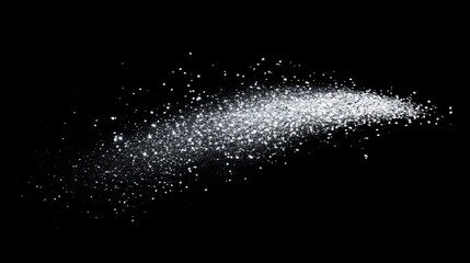 Obraz premium Stunning Abstract Glitter Spray Design. A captivating graphic element for modern art projects.