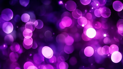 Purple Bokeh Background - Vibrant Abstract Design