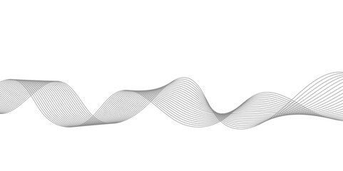 Abstract wave line for banner, wallpaper background with wave design.