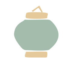 Japanese festival and summer icon