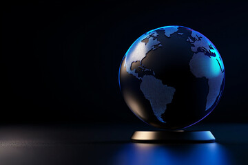 Futuristic Digital Globe