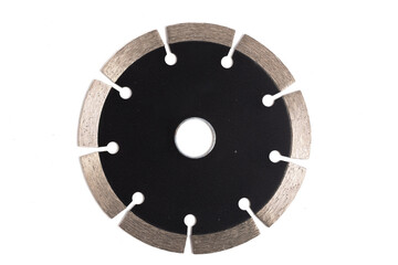 Circular saw blade isolated on white background. Circular saw blade.