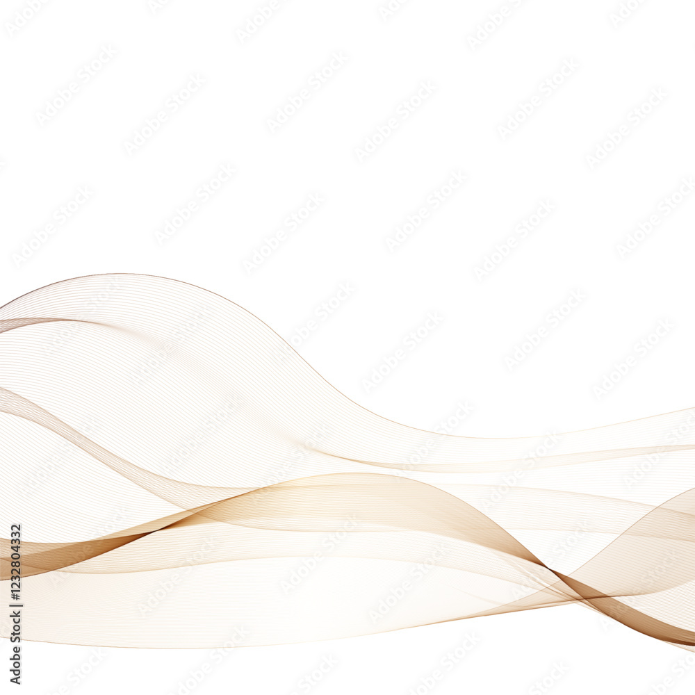 Fototapete abstract vector colorful background. the design element is a colored wave. template for advertising,