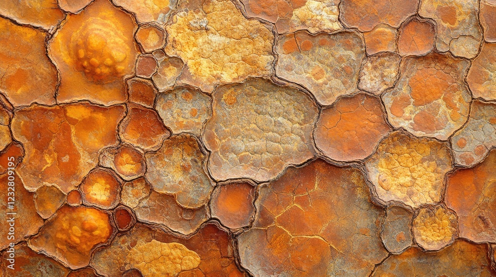 Aufkleber abstract texture of cracked and weathered tree bark