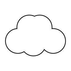 comic speech bubbles set