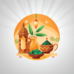 Ramadan Mosque Domes, Silhouette Crescent, Iftar Scene, Crescent Illustration, Hijab Reading, Quran with Child, Crescent Moon Woman, Islamic Lantern.