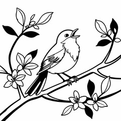 illustration of a bird