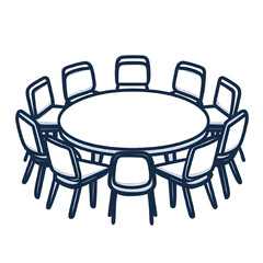 Round Table Discussion for Collaborative Decision-Making in Professional Environments