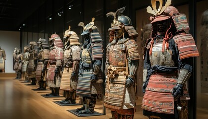 An Array of Exquisite Samurai Armor: A Glimpse into Japanese History