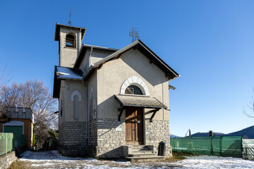 The Church of Santa Maria Assunta on Monte Bre, Lugano, Switzerland