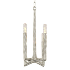RH THADDEUS pendant- Elegant Lighting Fixture Against white Background	
