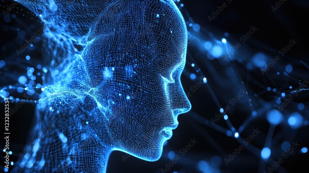 Poster Digital Human Profile Networked Structure Abstract