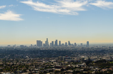 Fototapeta premium view of the city of the city