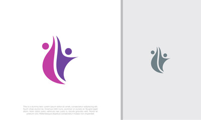 Global Community Logo Icon Elements Template. Community human Logo template vector. Community health care. Abstract Community logo	