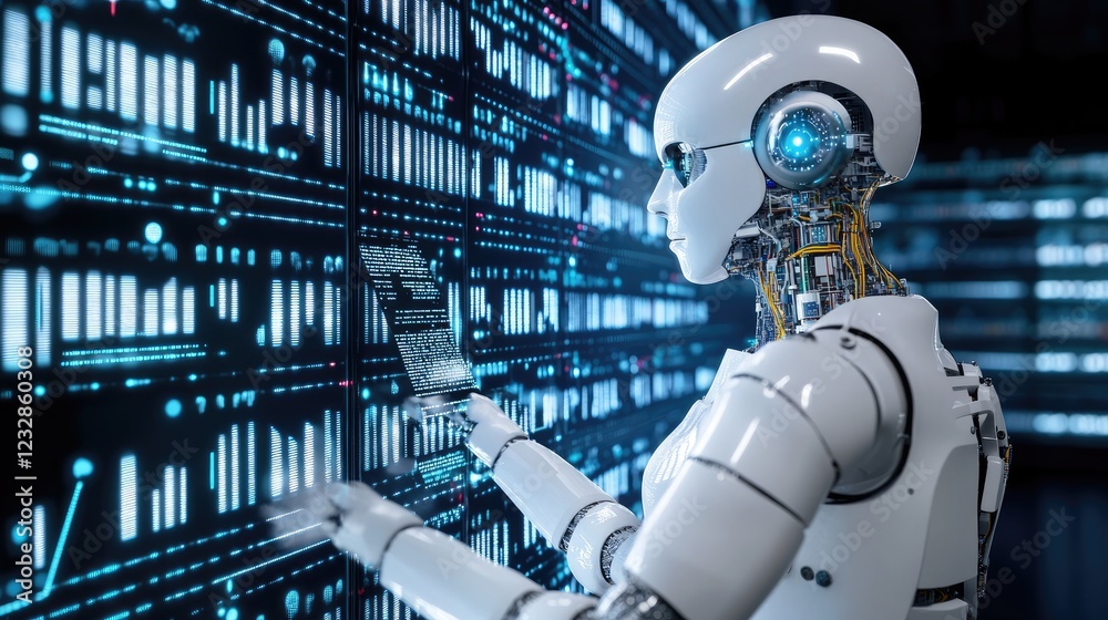 Poster Advanced Robot Interacting With Digital Data Streams