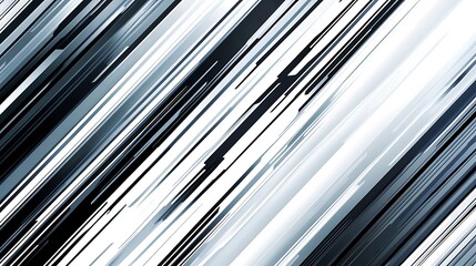 Abstract Diagonal Lines in Shades of White Gray and Black