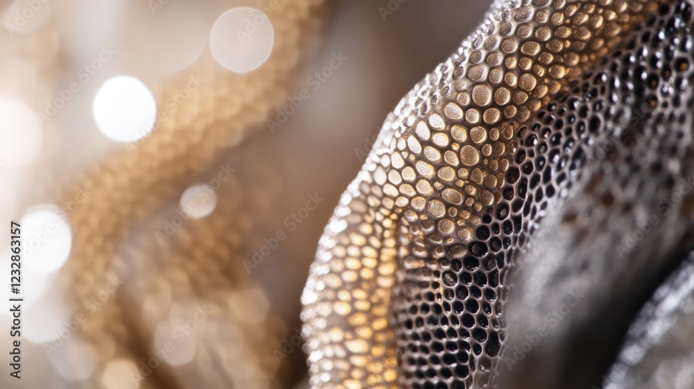 Poster abstract honeycomb texture close up image