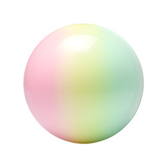 Ultra-realistic pastel candy sphere with Background Design in Ultra-Realistic Style