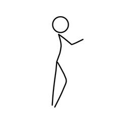 stick figures people vecktor
