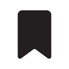 Bookmark vector icon. Reading mark symbol. Read note book sign.