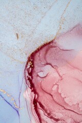 Original artwork photo of marble ink abstract art. High resolution photograph from exemplary original painting. Abstract painting was painted on HQ paper texture to create smooth marbling pattern.