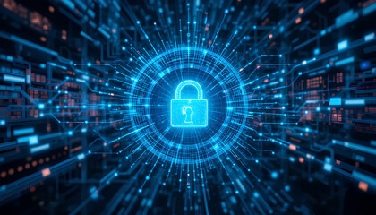 Digital background perfect for tech processes, business data transfer & encryption, neural networks, digital archives,  artificial intelligence, sound and graphic presentation, science, education, etc