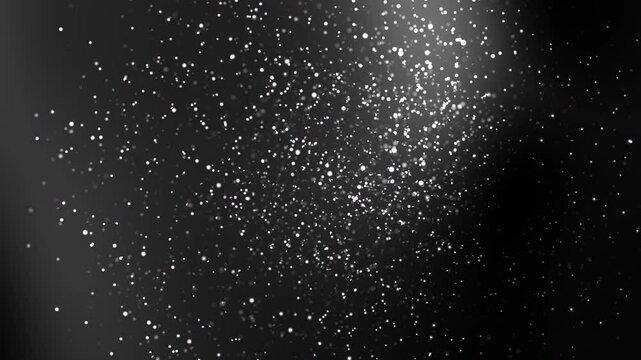 Dark gray gradient image of glowing circles and shapes fading into ness background