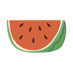 watermelon. sweet and ripe watermelon. a fresh cocktail. slices of juicy fruit. freshly squeezed juice. vector. fruit. vitamins.