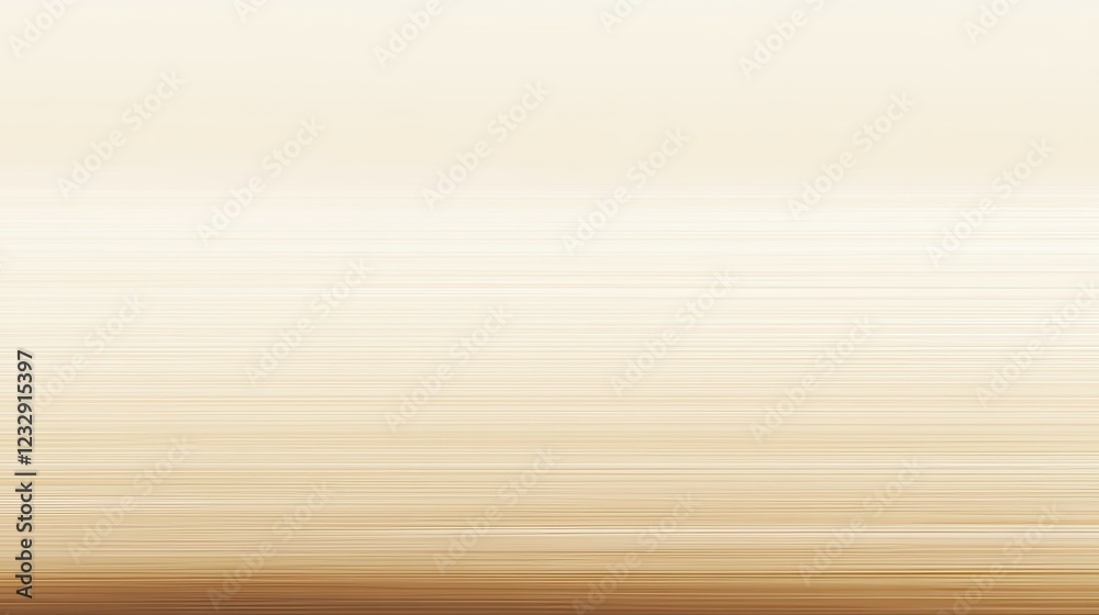 Poster abstract beige horizontal lines background design